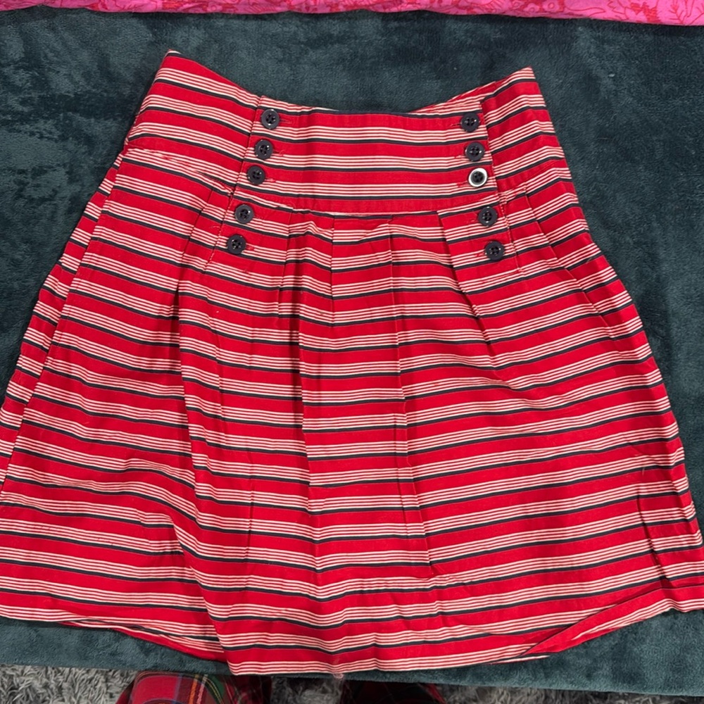 Anthropologie sailor skirt